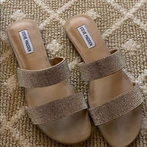 NWT Steve Madden breathless rhinestone sandal